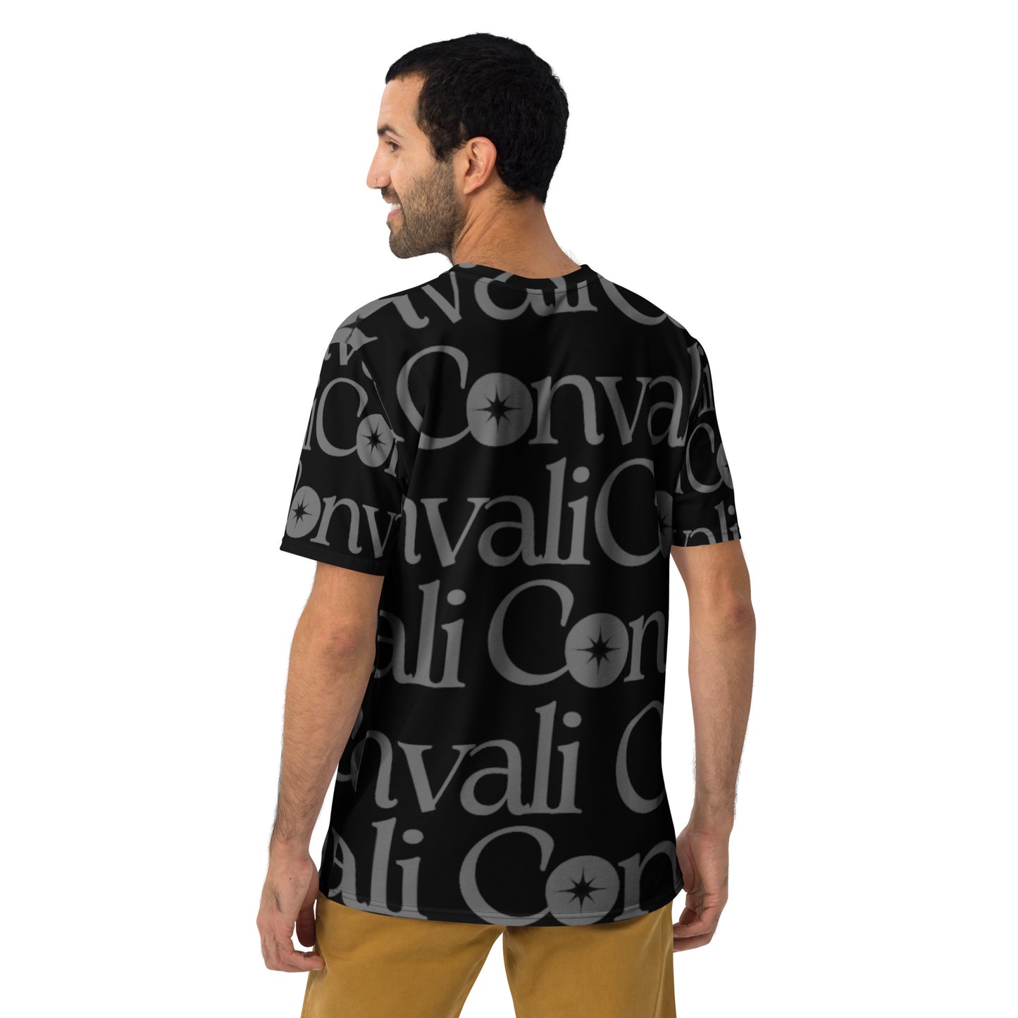 Convali Herren-T-Shirt Allover Druck