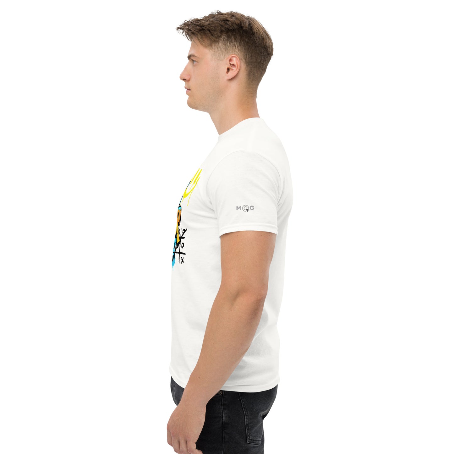 Klassisches Herren T-Shirt - Game Over Druck