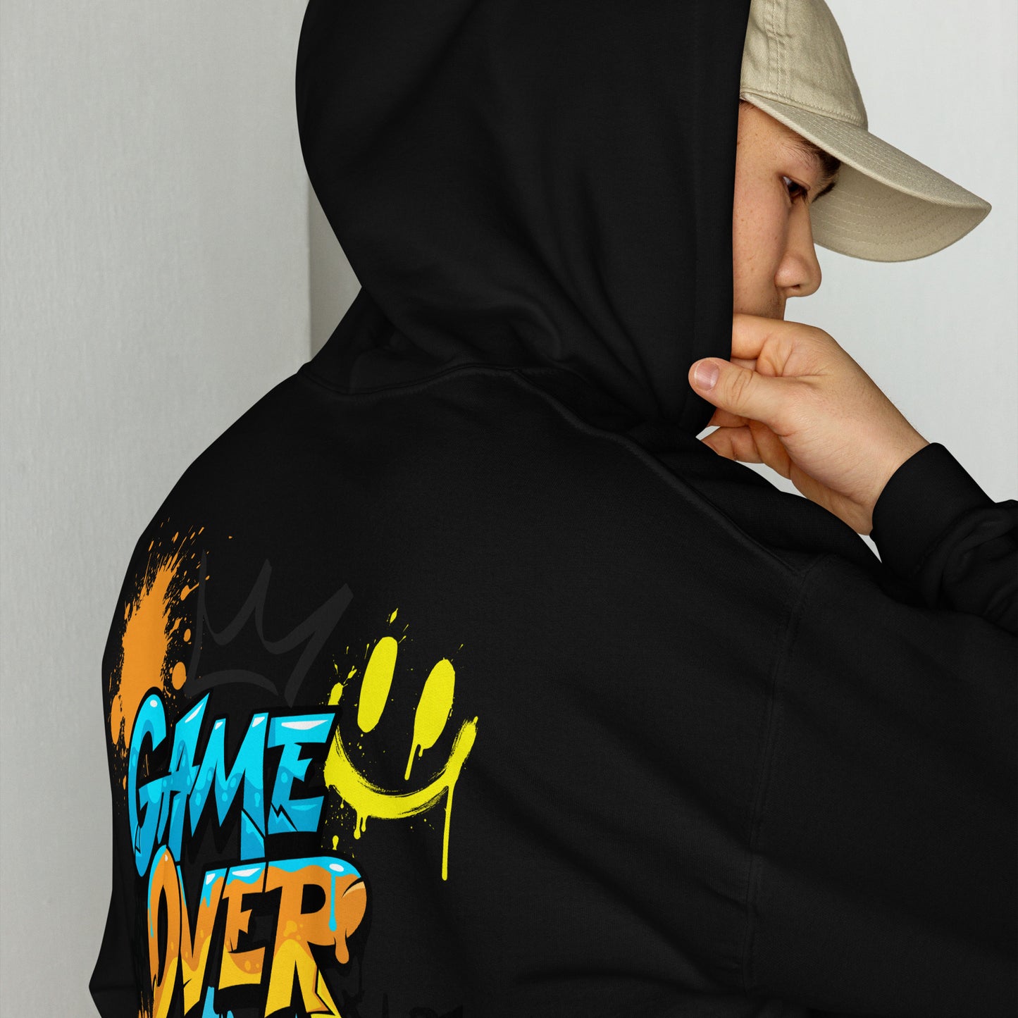 Herren-Kapuzenpullover - Game Over