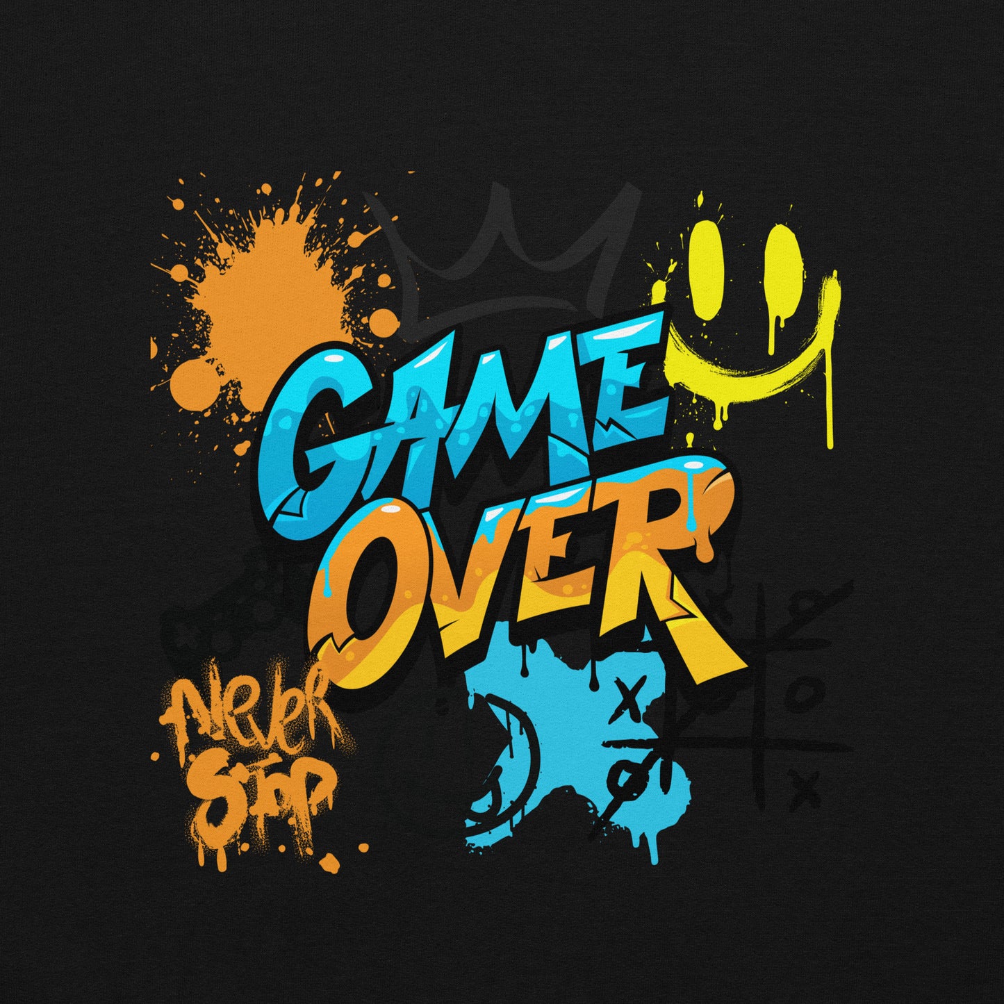 Herren-Kapuzenpullover - Game Over