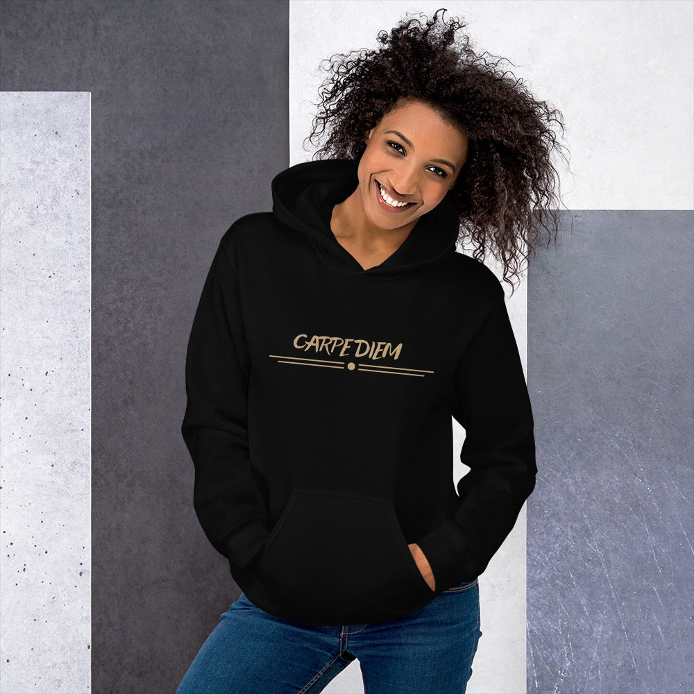 Unisex-Kapuzenpullover - Carpe diem