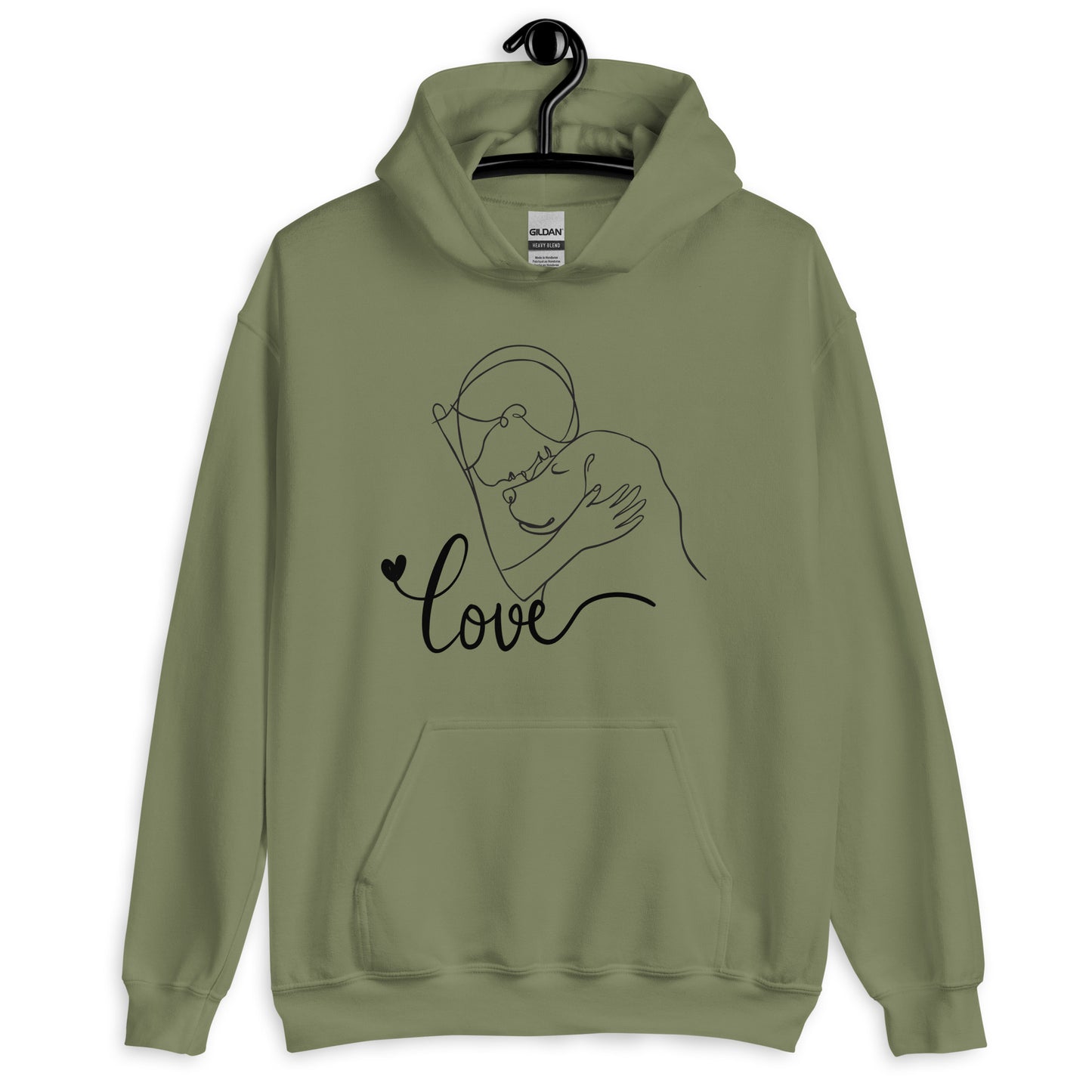 Damen Kapuzenpullover - Love