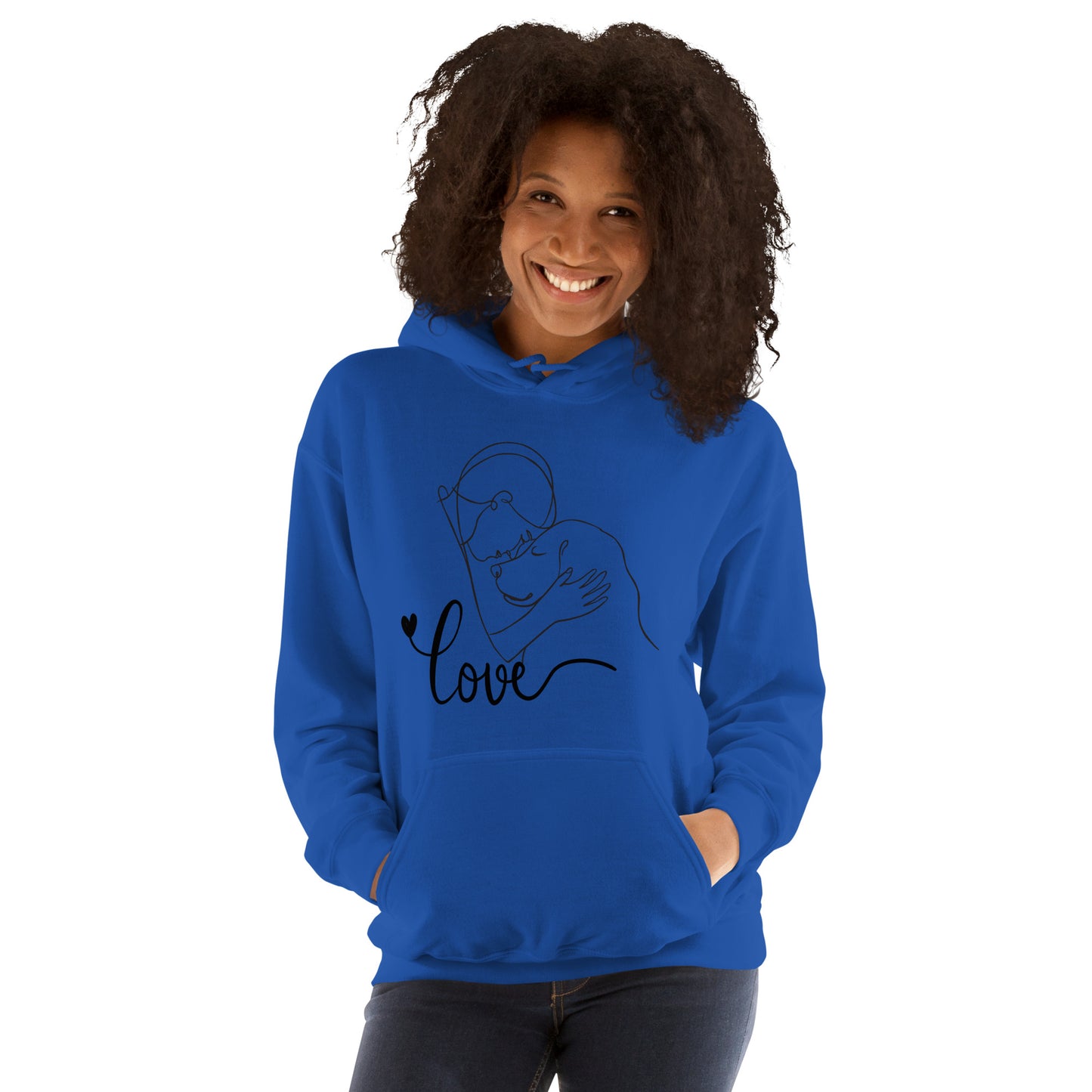 Damen Kapuzenpullover - Love