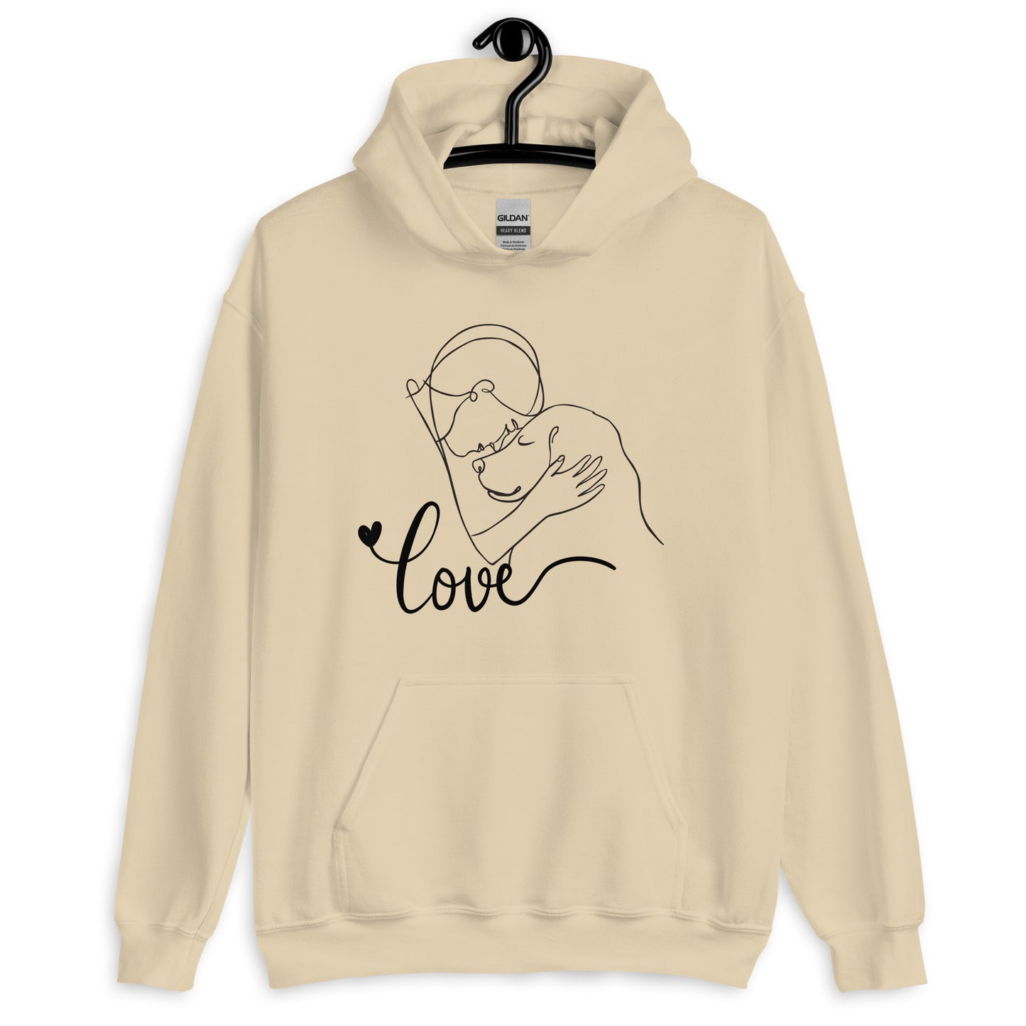 Damen Kapuzenpullover - Love