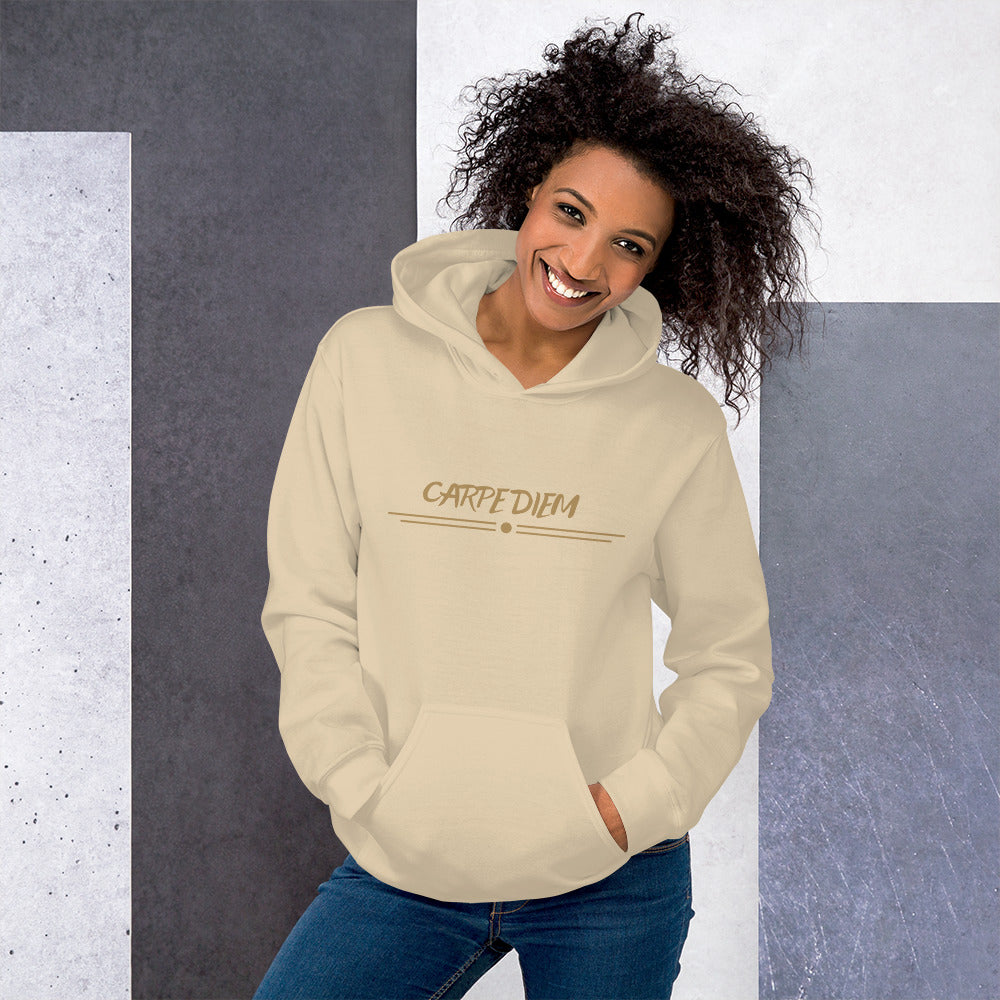 Unisex-Kapuzenpullover - Carpe diem