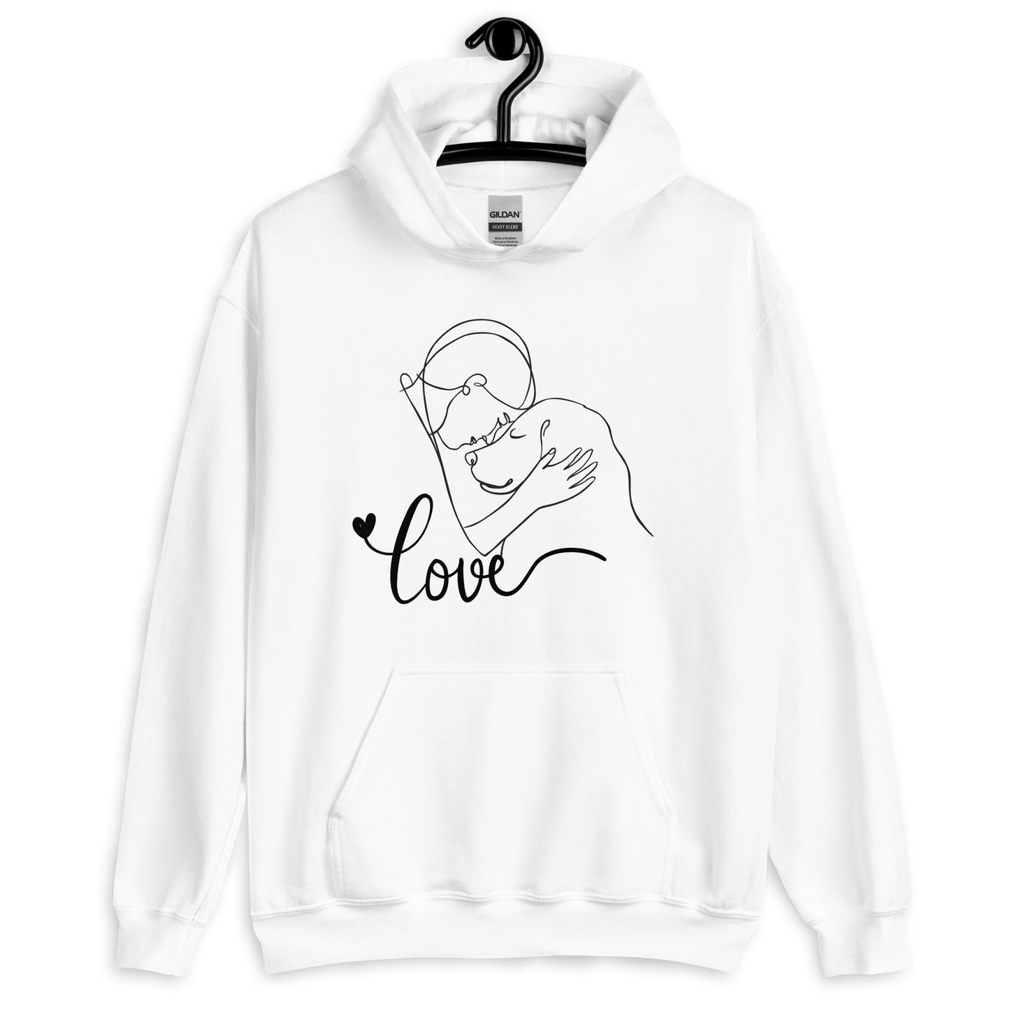 Damen Kapuzenpullover - Love