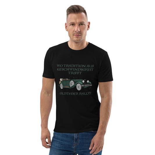 Unisex-Bio-Baumwoll-T-Shirt - Oldtimer Rallye Tradition