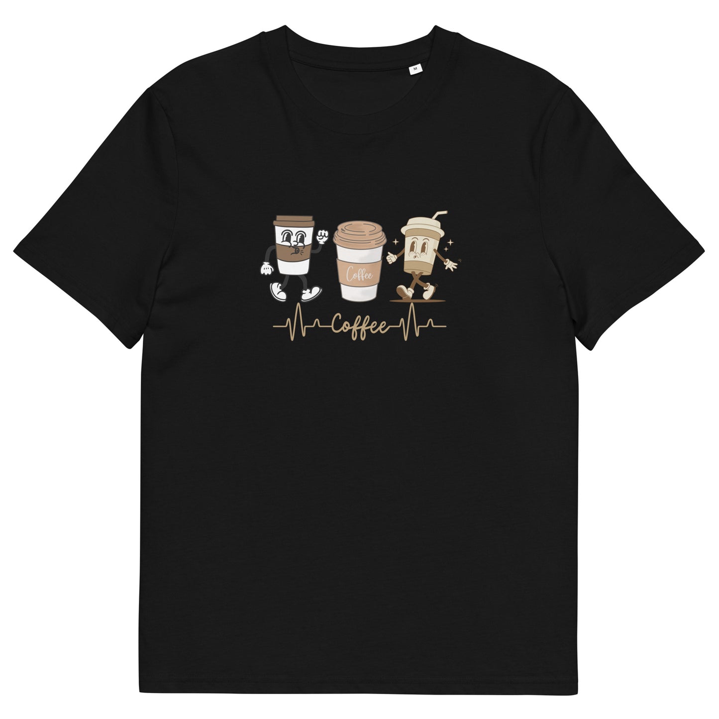 Unisex-Bio-Baumwoll-T-Shirt - Coffee Love