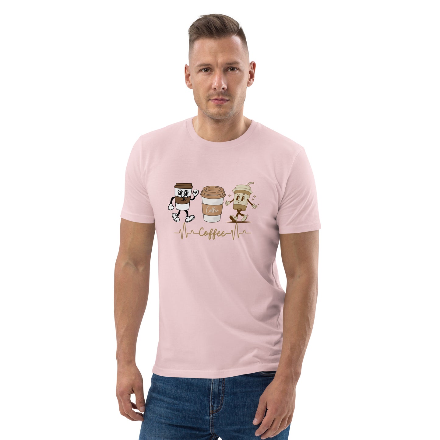 Unisex-Bio-Baumwoll-T-Shirt - Coffee Love