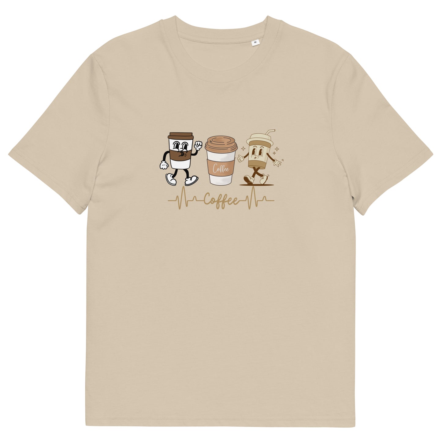 Unisex-Bio-Baumwoll-T-Shirt - Coffee Love