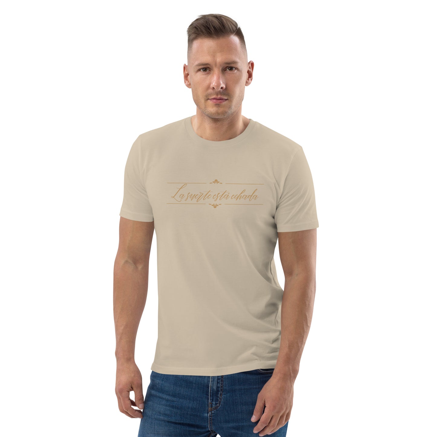 Unisex-Bio-Baumwoll-T-Shirt - Die Würfel sind gefallen