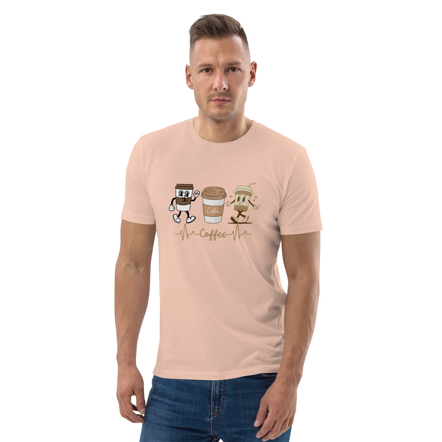 Unisex-Bio-Baumwoll-T-Shirt - Coffee Love