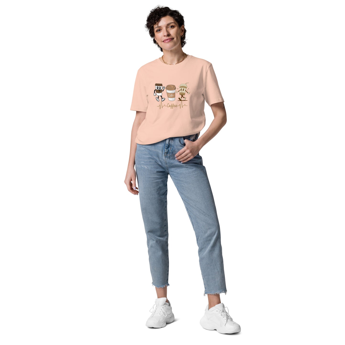 Unisex-Bio-Baumwoll-T-Shirt - Coffee Love