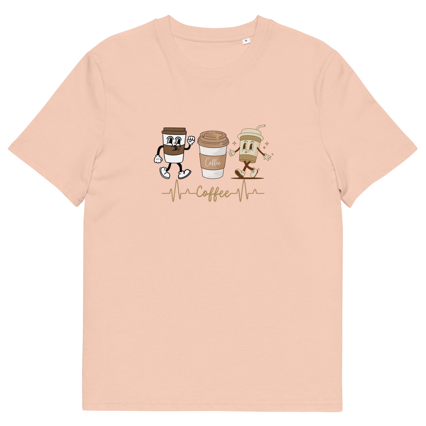 Unisex-Bio-Baumwoll-T-Shirt - Coffee Love