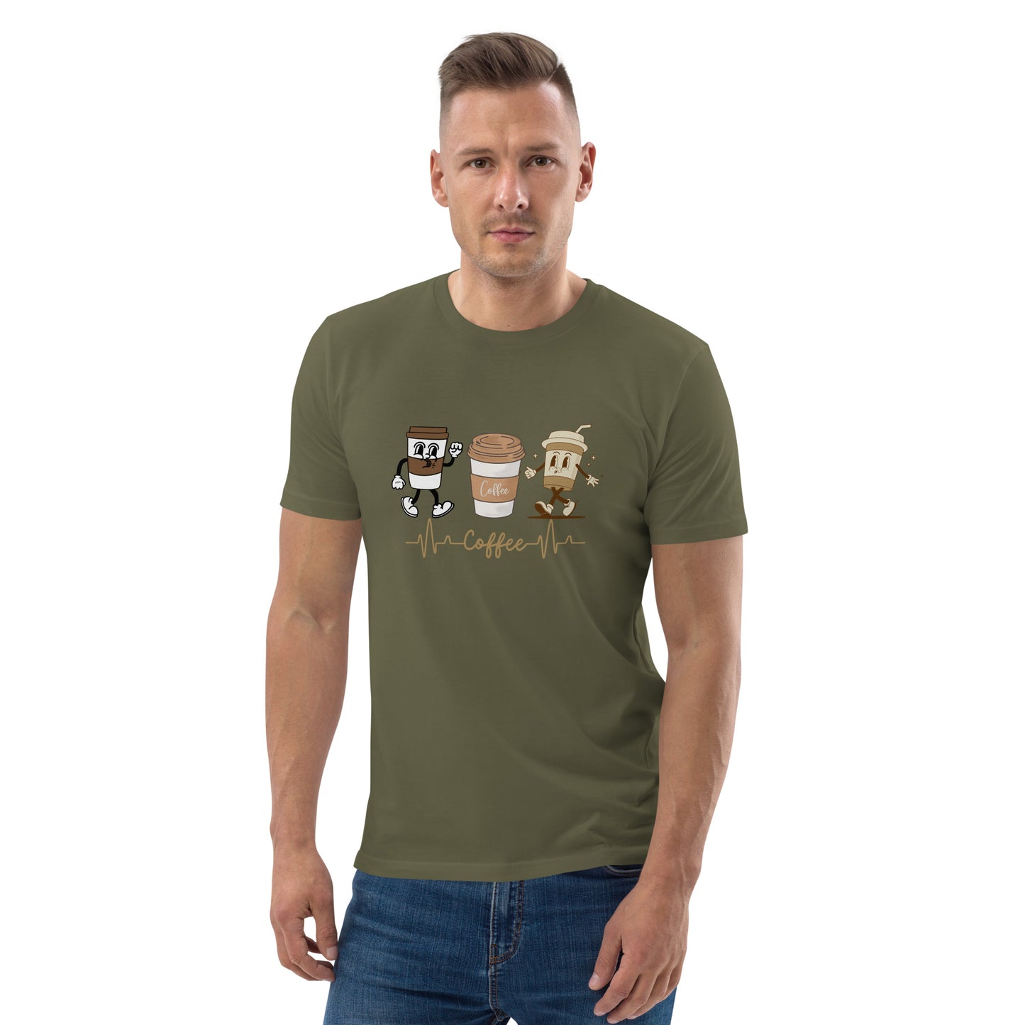 Unisex-Bio-Baumwoll-T-Shirt - Coffee Love