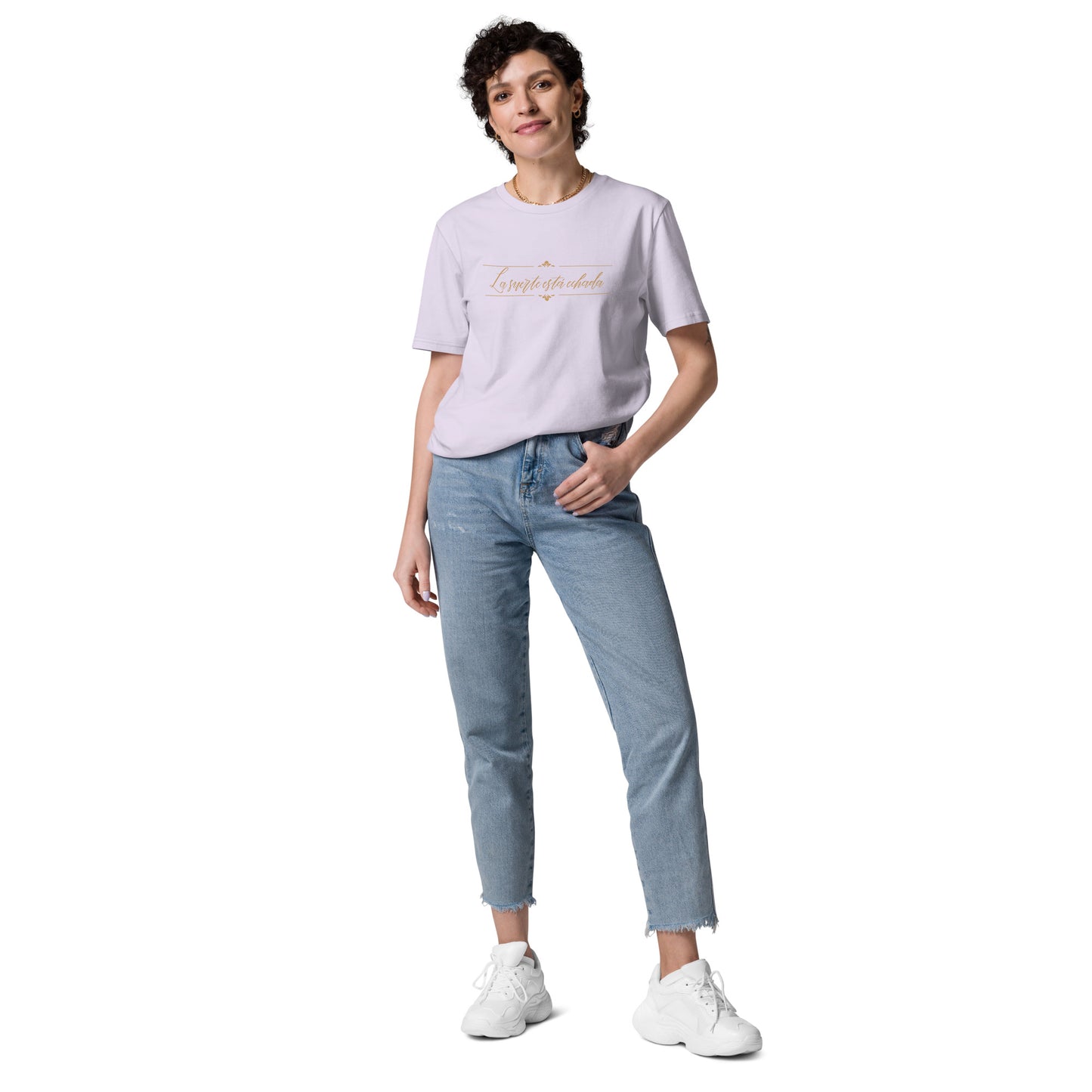 Unisex-Bio-Baumwoll-T-Shirt - Die Würfel sind gefallen