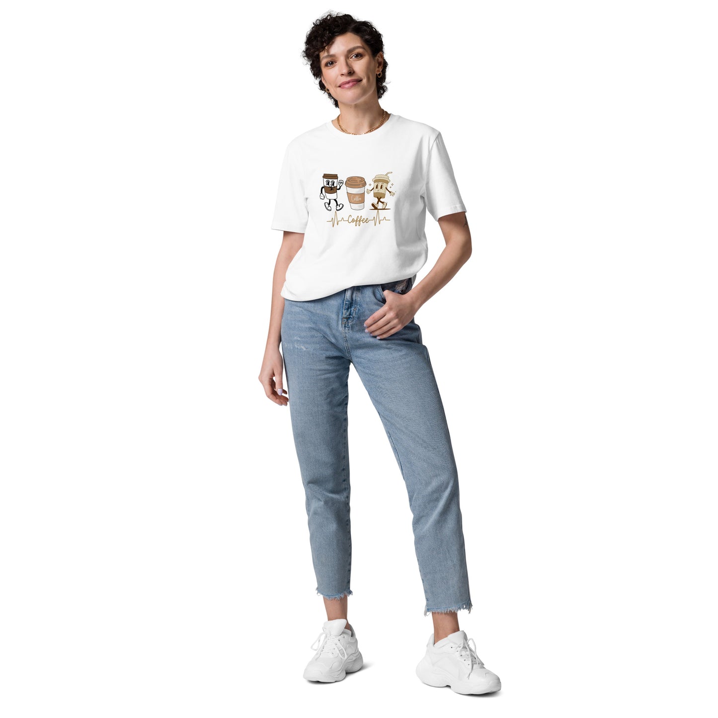 Unisex-Bio-Baumwoll-T-Shirt - Coffee Love