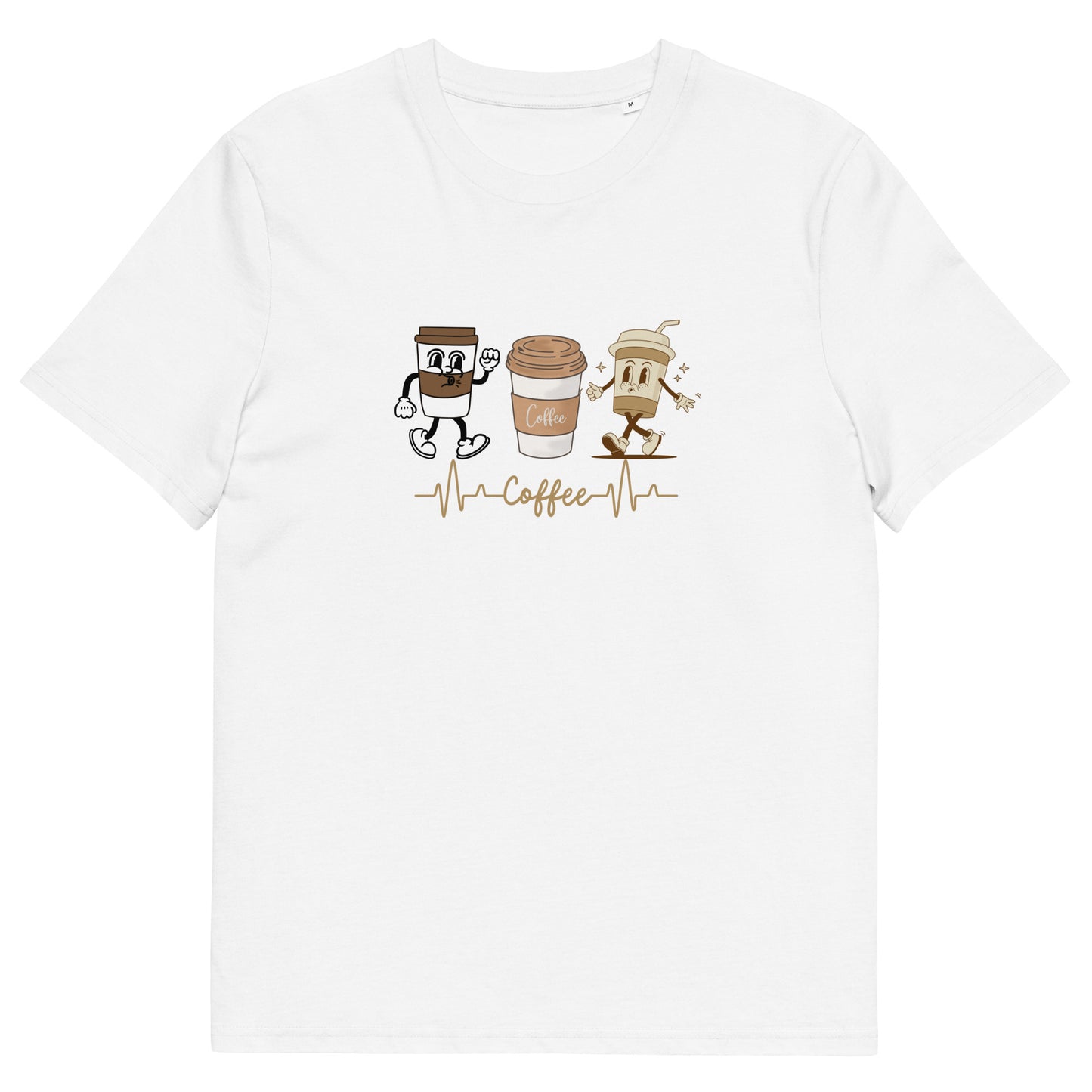 Unisex-Bio-Baumwoll-T-Shirt - Coffee Love