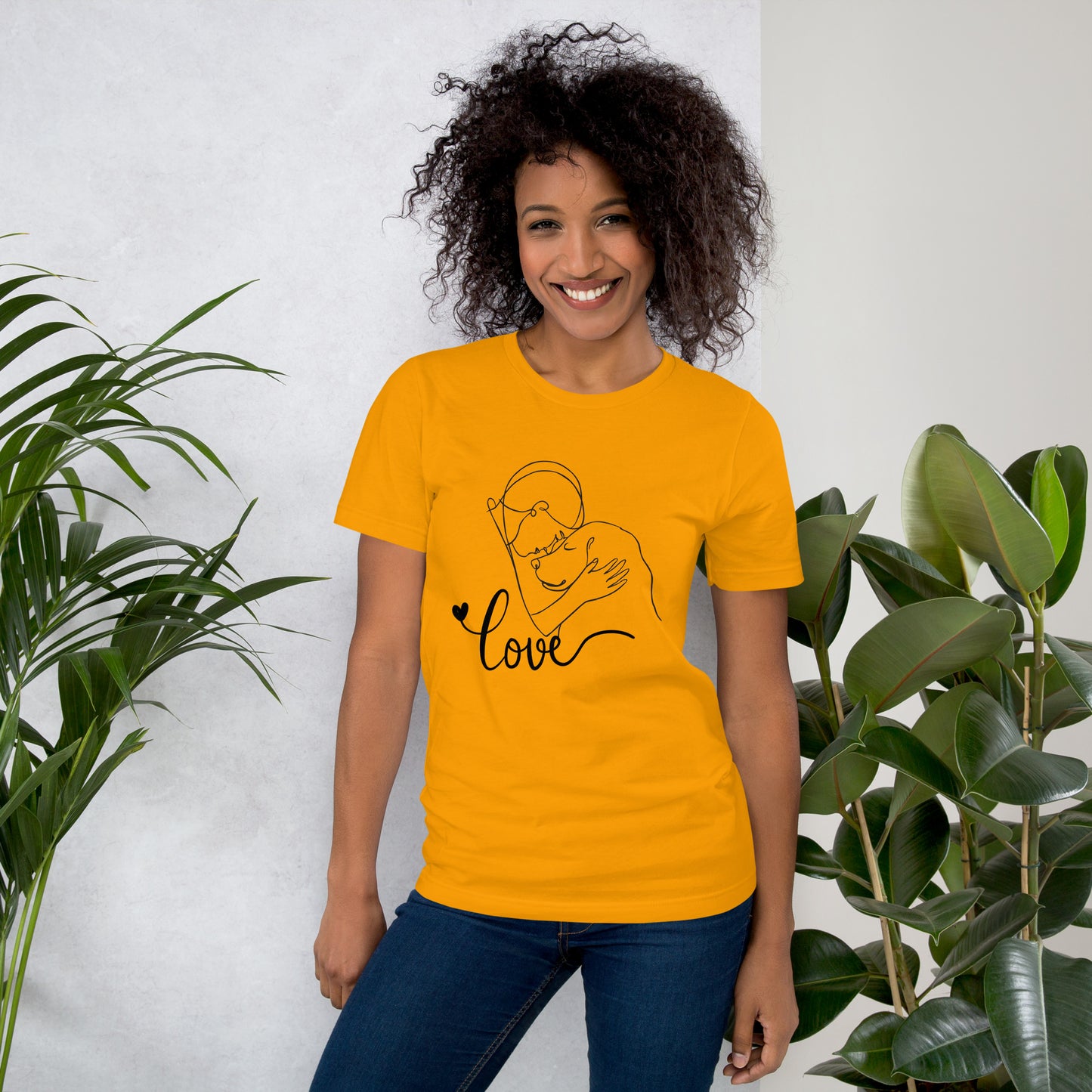 Damen-T-Shirt - Love Dog