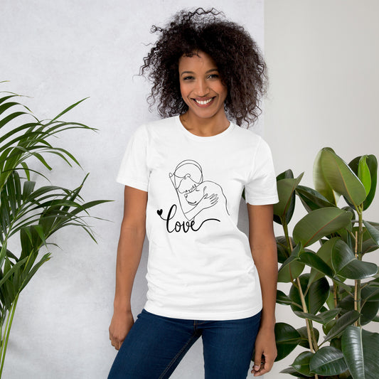 Damen-T-Shirt - Love Dog