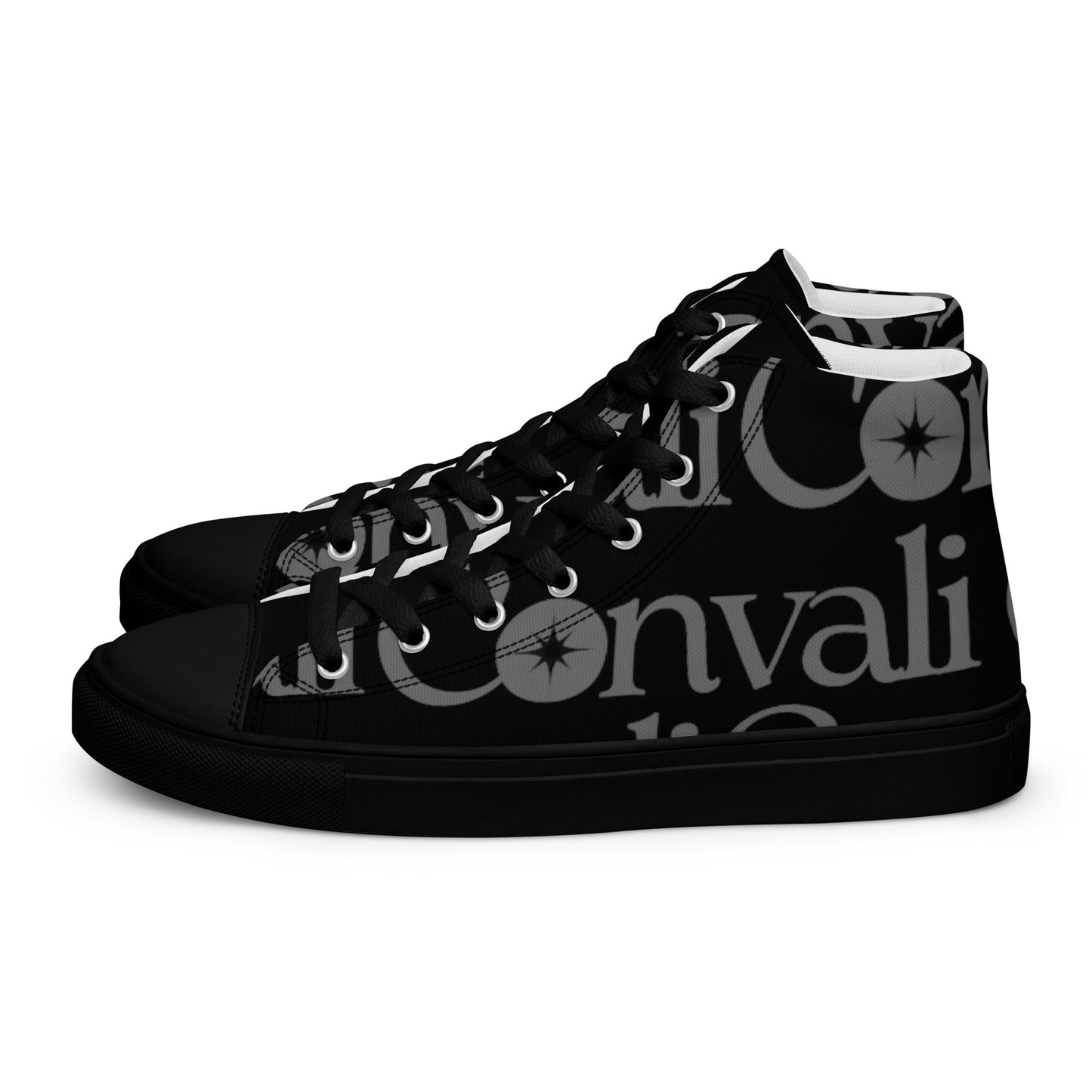 High-Top Leinenschuhe für Damen - Convali Print