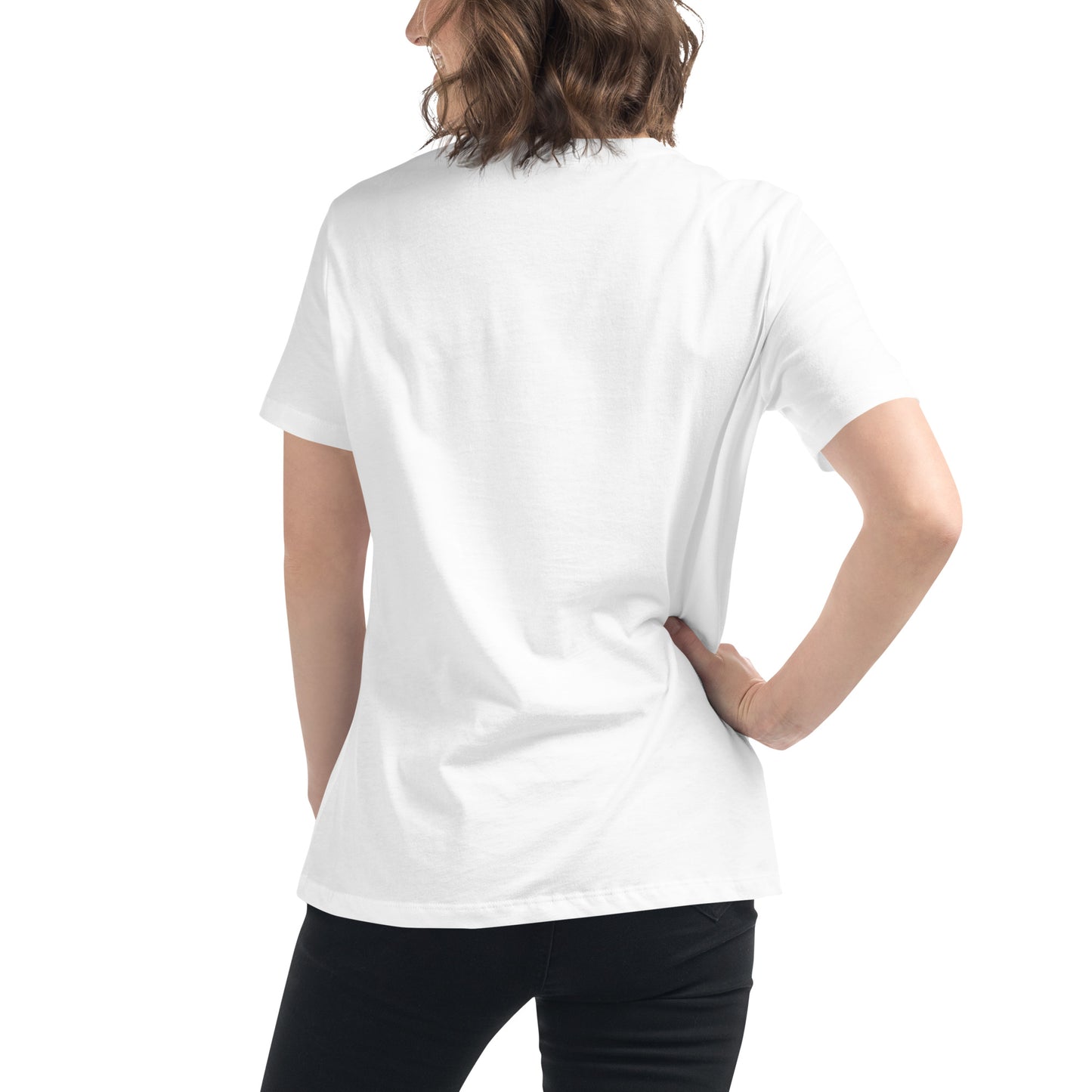 Lockeres Damen-T-Shirt- Women Grafik